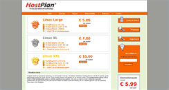 Desktop Screenshot of hostplan.nl